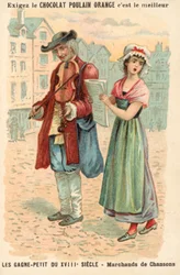 Liedverkäufer, 18. Jahrhundert